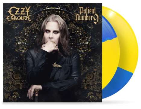 Ozzy Osbourne: Patient Number 9 (Limited Ukraine Edition) (Blue &amp; Yellow Split Vinyl), 2 LPs