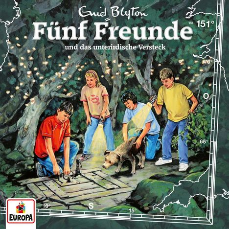 Fünf Freunde (Folge 151) - und das unterirdische Versteck, CD
