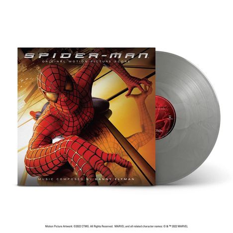 Spider-Man (O.S.T.) (180g) (Limited Edition) (Silver Vinyl), LP