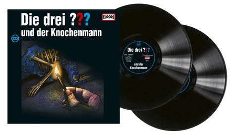 Die drei ??? (Folge 223) - Die drei ??? und der Knochenmann, 2 LPs