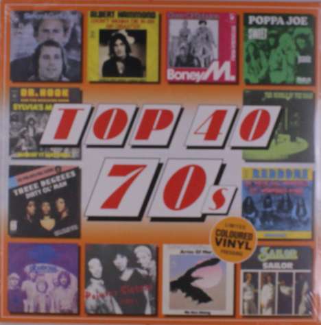 Top 40 70s (Limited Edition) (Colored Vinyl), LP