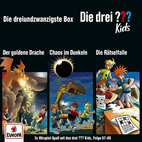 Die drei ??? Kids 3er Box (Folgen 67-69), 3 CDs