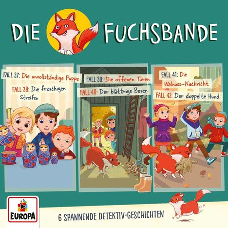 Die Fuchsbande 05 (3er Detektivbox - Folgen 19,20,21), 3 CDs