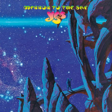 Yes: Mirror To The Sky (Limited Numbered Deluxe Edition) (Electric Blue Vinyl) (Artbook &amp; Poster), 2 LPs, 2 CDs und 1 Blu-ray Disc
