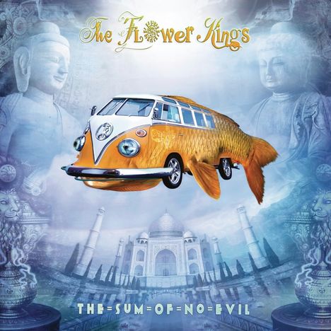 The Flower Kings: The Sum Of No Evil (Reissue 2023) (remastered) (180g), 2 LPs und 1 CD