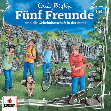 Fünf Freunde (Folge 154) - und die Geheimbotschaft in der Ruine, CD