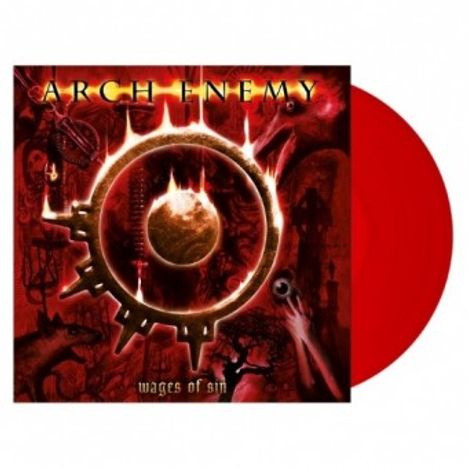 Arch Enemy: Wages Of Sin (Reissue 2023) (180g) (Limited Edition) (Red Vinyl), LP