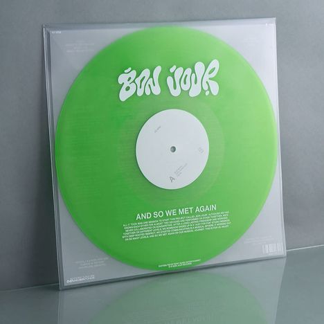 Bon Jour: And So We Met Again (Limited Numbered Edition) (Lime Green Vinyl), LP