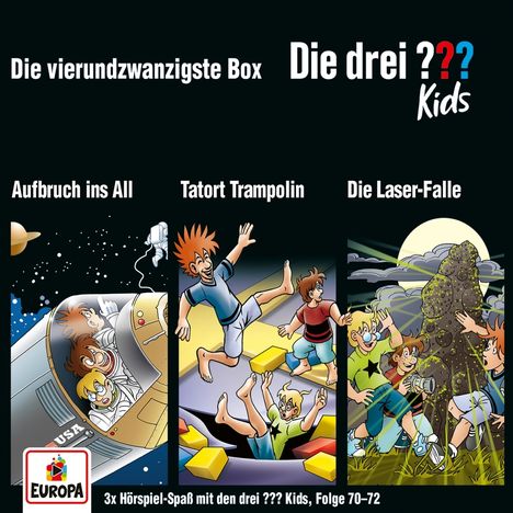 Die drei ??? Kids: 24. 3er Box (Folgen 70-72), 3 CDs