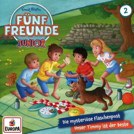 Fünf Freunde Junior (02) Die mysteriöse Flaschenpost / Unser Timmy ist der Beste, CD