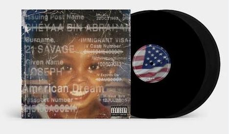 21 Savage: American Dream, 2 LPs