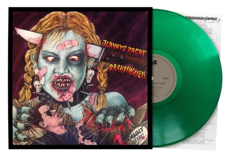 Drahdiwaberl: Jeanny's Rache (Limited Numbered Edition) (Transparent Green Vinyl), LP