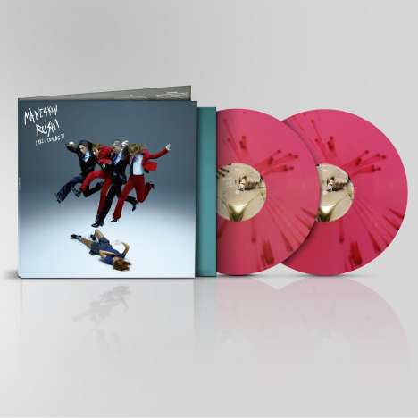 Måneskin: Rush! (Are U Coming?) (Pink &amp; Red Splatter Vinyl), 2 LPs
