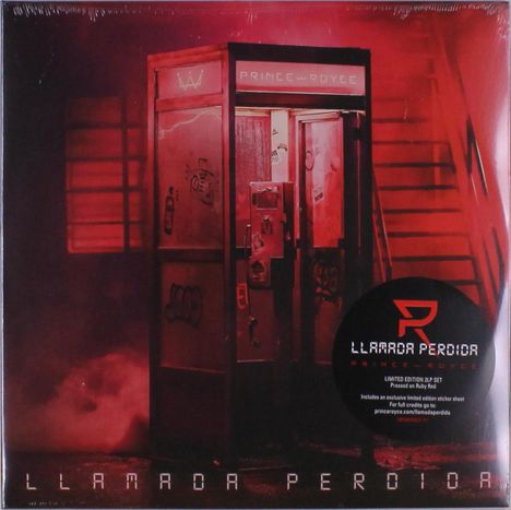 Prince Royce: Llamada Perdida (Limited Edition) (Ruby Red Vinyl), 2 LPs