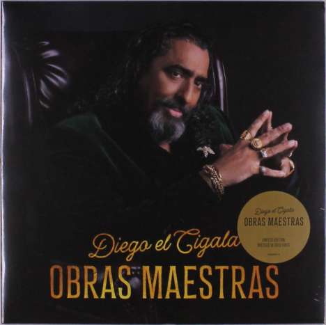 Diego El Cigala: Obras Maestras (Limited Edition) (Gold Vinyl), LP
