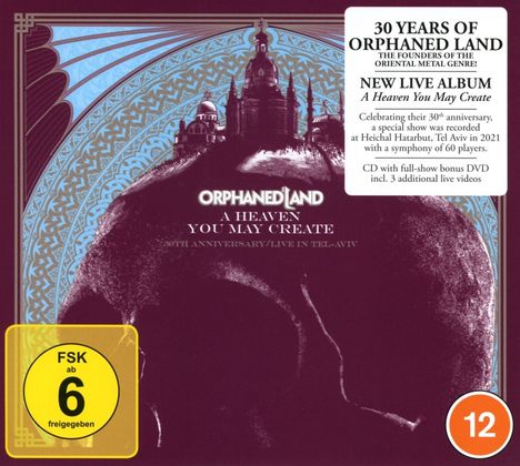 Orphaned Land: A Heaven You May Create, 1 CD und 1 DVD