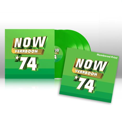 Now Yearbook '74 (Green Vinyl), 3 LPs