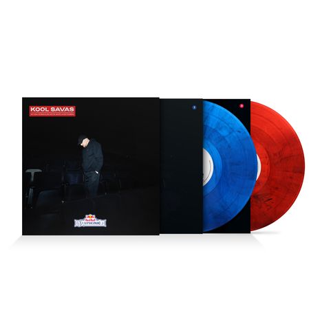 Kool Savas: Red Bull Symphonic (180g) (Red/Blue Marbled Vinyl) (45RPM), 2 LPs