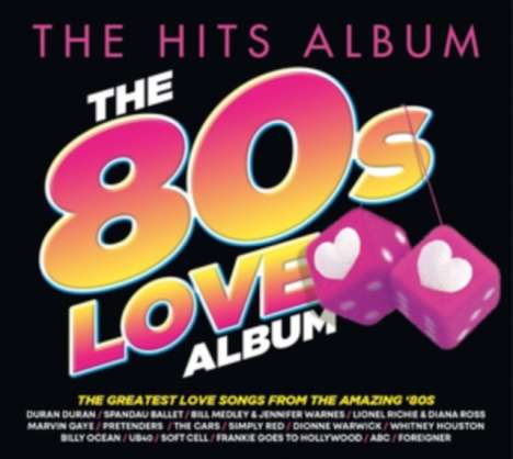 The Hits Album: The 80s Love Album, 3 CDs