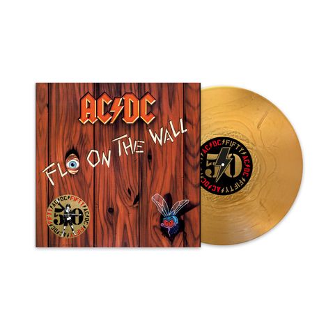 AC/DC: Fly On The Wall (remastered) (180g) (Limited Edition) (Gold Nugget Vinyl) (+ Artwork Print), LP