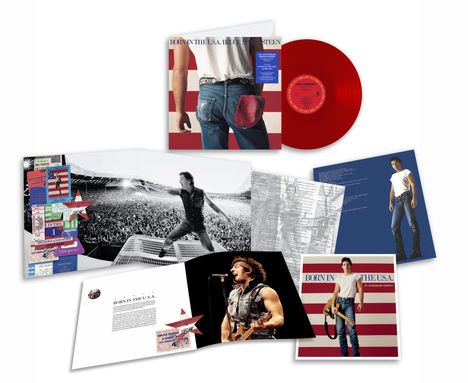 Bruce Springsteen: Born In The U.S.A. (40th Anniversary) (Translucent Red Vinyl), LP