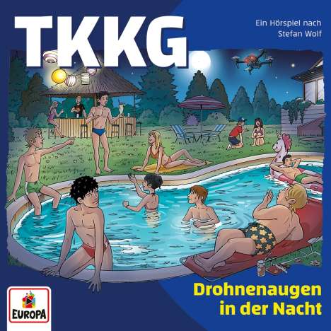 TKKG (Folge 232) Drohnenaugen in der Nacht, CD