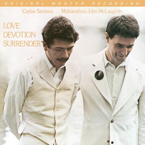 Carlos Santana &amp; John McLaughlin: Love Devotion Surrender (180g) (Limited Numbered Edition), LP