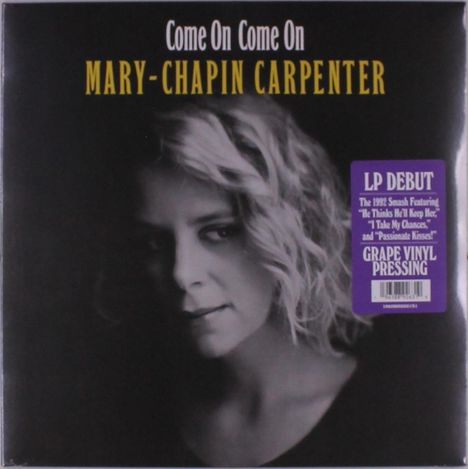 Mary Chapin Carpenter: Come on Come on, LP