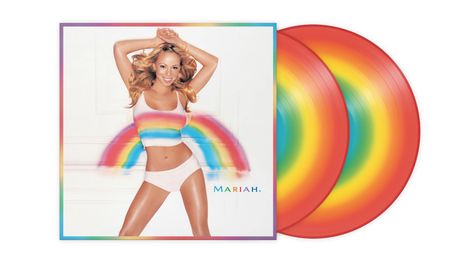 Mariah Carey: Rainbow (25th Anniversary Edition) (Rainbow Colored Vinyl), 2 LPs