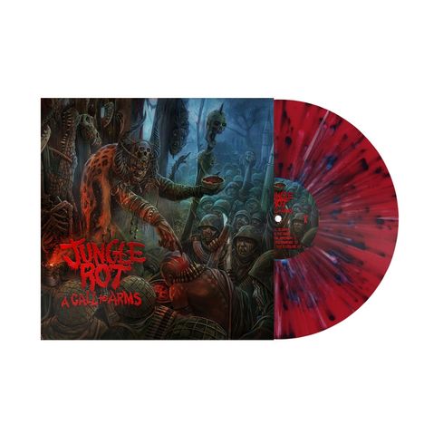 Jungle Rot: A Call To Arms (Blood Red Blend Vinyl), LP