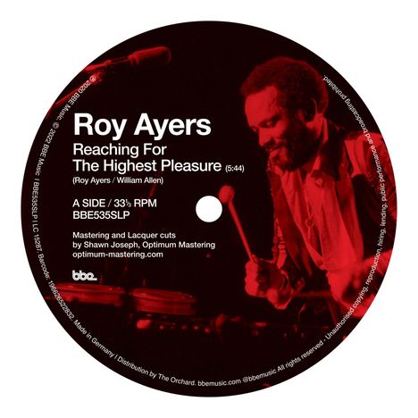 Roy Ayers (geb. 1940): Reaching For The Highest Pleasure, Single 10"