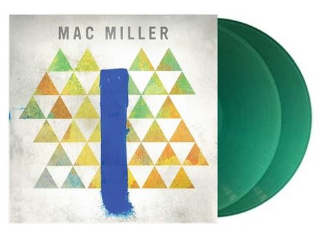 Mac Miller: Blue Slide Park (Translucant Green Vinyl 2LP), 2 LPs