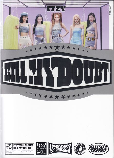 Itzy: Kill My Doubt (B Ver.), 1 CD und 1 Buch