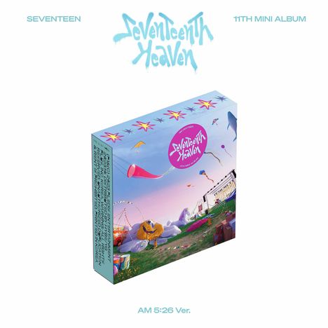 Seventeen: 11th Mini Album 'Seventeenth Heaven' (AM 5:26 Ver.), 1 CD und 1 Buch