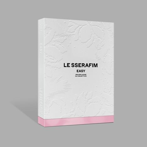 Le Sserafim: Easy Vol. 1 (Balmy Flex), 1 CD und 1 Buch