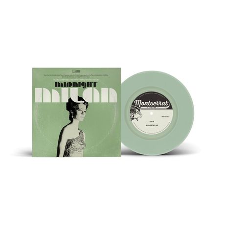 Eric Hilton: Midnight Milan (Ltd. Mint Green Vinyl), Single 7"