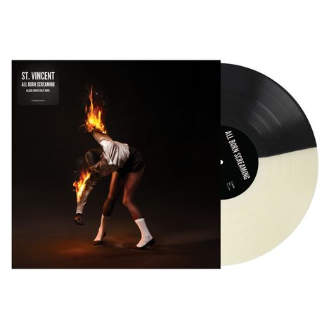 St. Vincent (Annie Clark): All Born Screaming (Limited Edition) (Black/White Split Vinyl) (in Deutschland exklusiv für jpc!), LP