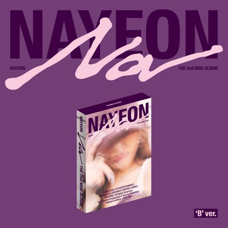 Nayeon (Twice): Na (Version B), 1 CD und 1 Buch