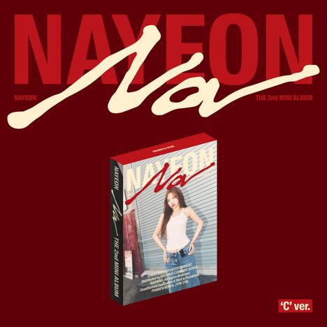 Nayeon (Twice): Na (Version C), 1 CD und 1 Buch
