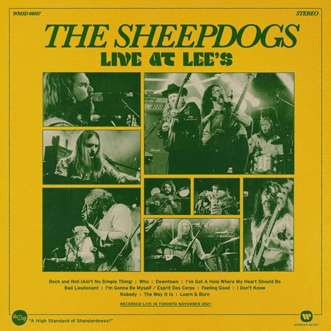 The Sheepdogs: Live At Lees, CD