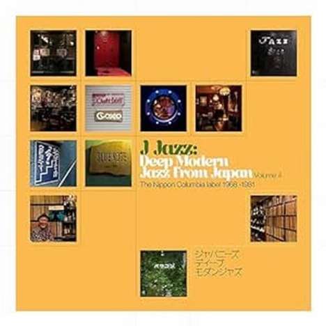 J Jazz Vol. 4: Deep Modern Jazz From Japan - The Nippon Columbia Label 1968 - 1981 (180g), 3 LPs