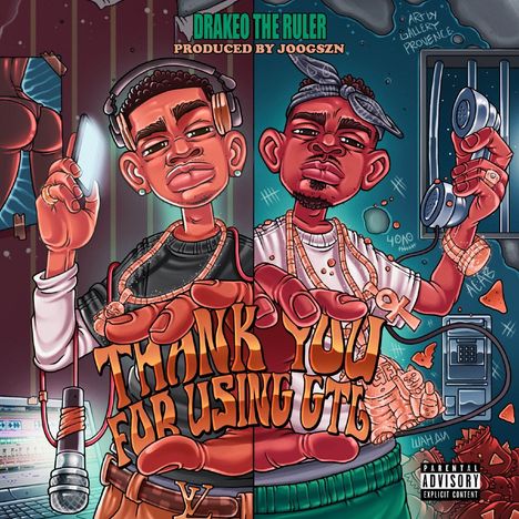 Drakeo The Ruler: Thank You For Using GTL (2LP), 2 LPs