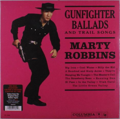 Marty Robbins: Gunfighter Ballads and Trail Songs (Silver &amp; Red Vinyl), LP