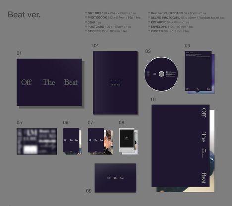 I.M: Off The Beat (Photobook Box Beat Version / CD), Maxi-CD