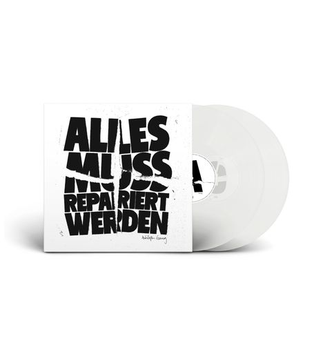 Antilopen Gang: Alles muss repariert werden (Clear Vinyl), 2 LPs