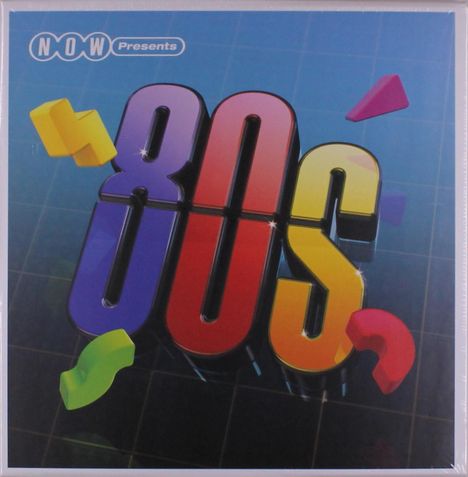 Now Presents The 80s (Red / Yellow / Pink / Green / Blue Vinyl), 5 LPs