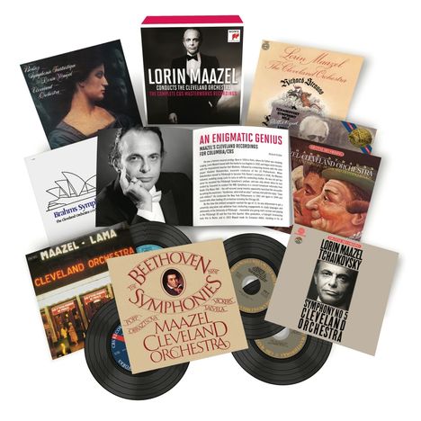 Lorin Maazel conducts the Cleveland Orchestra, 15 CDs