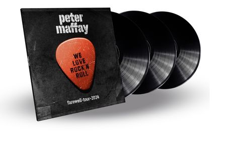 Peter Maffay: We Love Rock'n'Roll (Leipzig-Live-2024) (180g), 3 LPs