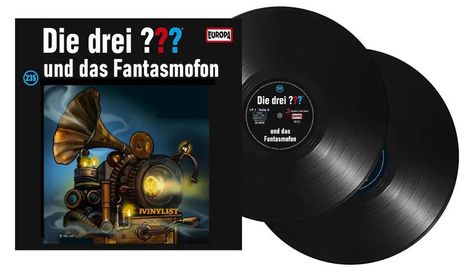 Die drei ???: Die drei ??? (Folge 235) und das Fantasmofon, 2 LPs