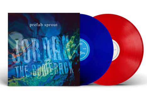 Prefab Sprout: Jordan: The Comeback (remastered) (Translucent Blue &amp; Red Vinyl), 2 LPs